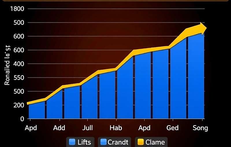 Ultimate Teen Patti Growth Statistics Ultimate Teen Patti user growth graph showing increasing downloads over time